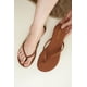 thumbnail image 5 of Sandalias tipo flip flop Project Cloud de cuero vegano con plantilla de espuma viscoelástica, 5 of 5