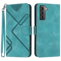 Funda Foxdock Para Samsung Galaxy S22 Plus – Tipo Libro Con Soporte, Billetera, Correa Y Diseño Elegante