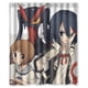 thumbnail image 1 of Cortina de ducha de Anime Otaku Kill la Kill Matoi Ryuko, juego de cortina de baño con ganchos, tamaño 60 x 72 pulgadas, 1 of 3
