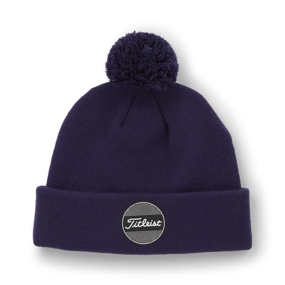 Pompón Beanie Titleist Boardwalk para hombre en azul marino