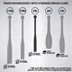thumbnail image 5 of Mazas indias Synergee Power Clubs de 2.27 kg para entrenamiento de fuerza de agarre, 5 of 7