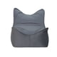 thumbnail image 2 of Pouf Potter 2 Cuerpos Felpa Gris, 2 of 6