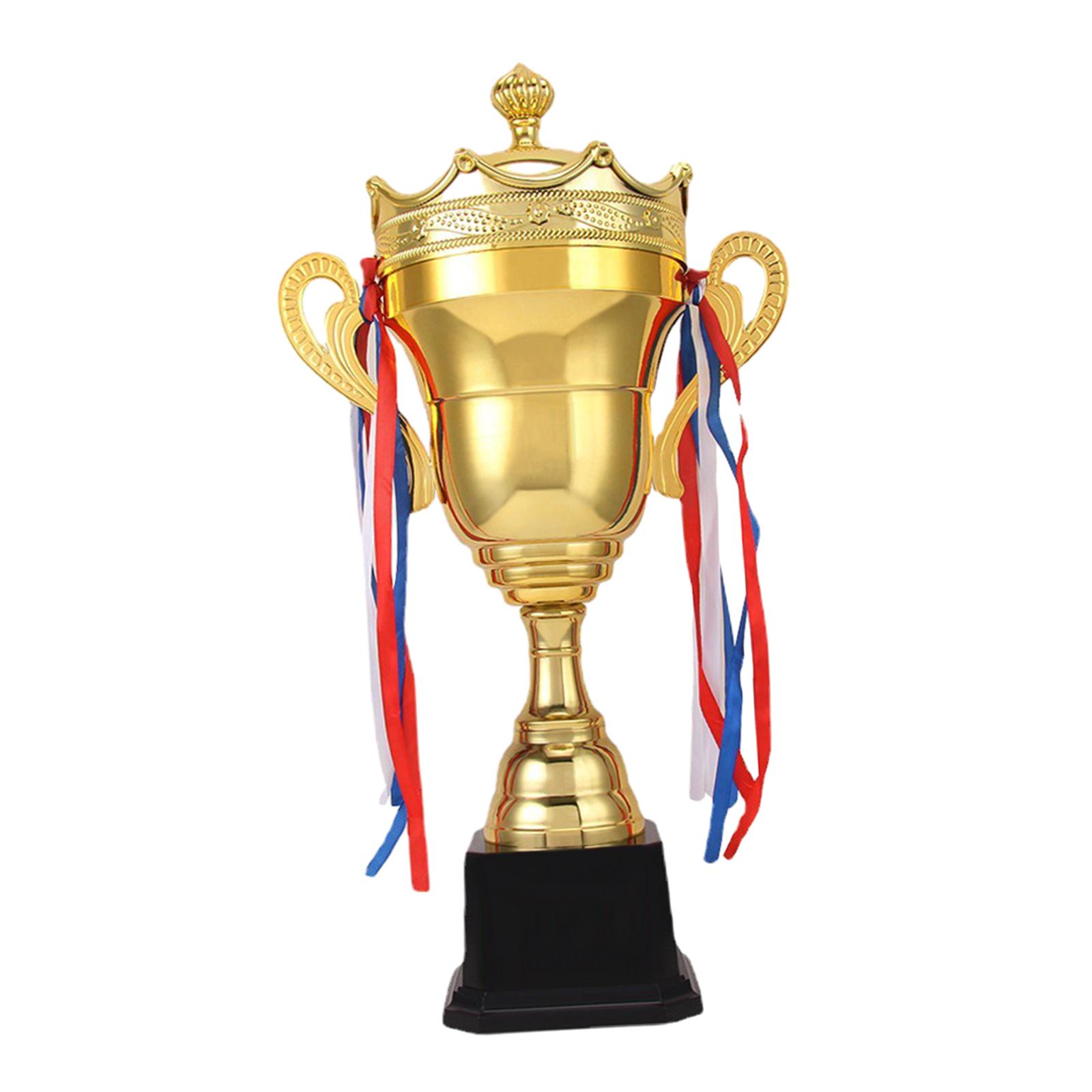 Magideal - Premio Trofeo Accesorios Con Recompensas Base Trofeos Pequeños Para Niños Premio De Recuerdo Para La Escuela Fútbol Béisbol Deportes Campeonatos Depor 42Cm