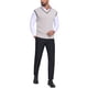 thumbnail image 2 of INSPIRE CHIC Chaleco de Punto Sin Mangas con Cuello en V de Color Sólido para Hombre S Beige, 2 of 5