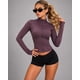 thumbnail image 1 of Chaqueta Deportiva Para Mujer Slim Fit Con Cierre Y Cuello Alto, 1 of 3