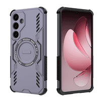 Funda Foxdock Para Samsung Galaxy S25 Plus , Magnética, Resistente A Golpes, Con Soporte, Unisex, Carga Inalámbrica