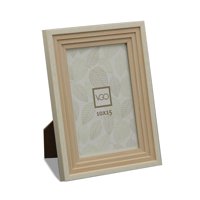 Vgo - Marco Plástico Combinado Con Rosado 10X15 Cm