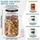thumbnail image 3 of Frascos de vidrio Ritayedet 350 ml con tapas para hacer velas, 20 unidades, 3 of 7