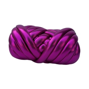 Bothyi - Hilo Grueso De 15 M De Largo, Tejido A Mano, 500 G, Para Cestas, Mantas, Macramé, Color Rojo Rosa