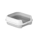 thumbnail image 5 of Bandeja De Arena Para Mascotas Inodoro Para Gatos Altura Caja De Arena Para Gatos Semicerrada Gatos De Interior Gris, 5 of 5