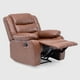 thumbnail image 5 of Berger Reclinable 1 Cuerpo Moderno Café PU Berlin KM060RBR, 5 of 8