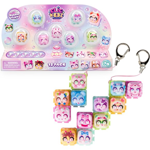 Teclas coleccionables Clickeez Series 3 Bubble Pops 12