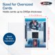 thumbnail image 4 of Funda para cartas BCW 240 pt gruesa, 500 uds cristalina, 4 of 8
