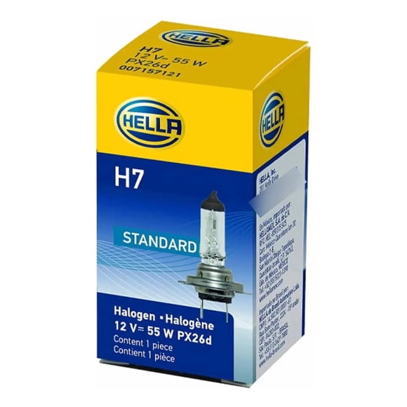 Pack 10 Ampolletas Hella H7 12V