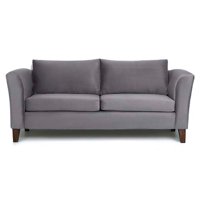 Barra Design - Sofá Ema 3C Felpa Gris