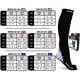 thumbnail image 4 of Calcetines de compresión Physix Gear para hombre y mujer de 20 a 30 mm Hg, color gris, 4 of 7