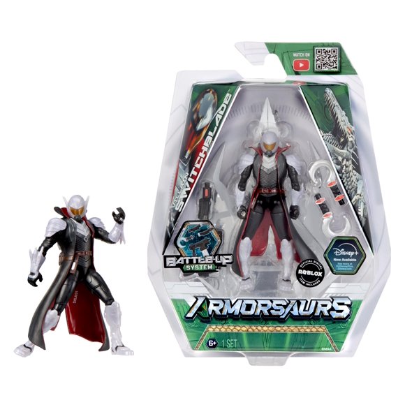 Figura De Acción Switchblade Con Armadura 9 Cm Para Niños De 6+