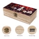 thumbnail image 3 of Hamilton Caja Organizadora de Madera Rústica - Caja Decorativa Multifuncional para Escritorio, Hogar, Oficina, Joyas y Manualidades, 3 of 6