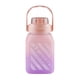 thumbnail image 2 of Botella De Agua Motivacional 1500ml Cuadrada Termo Rosado, 2 of 8
