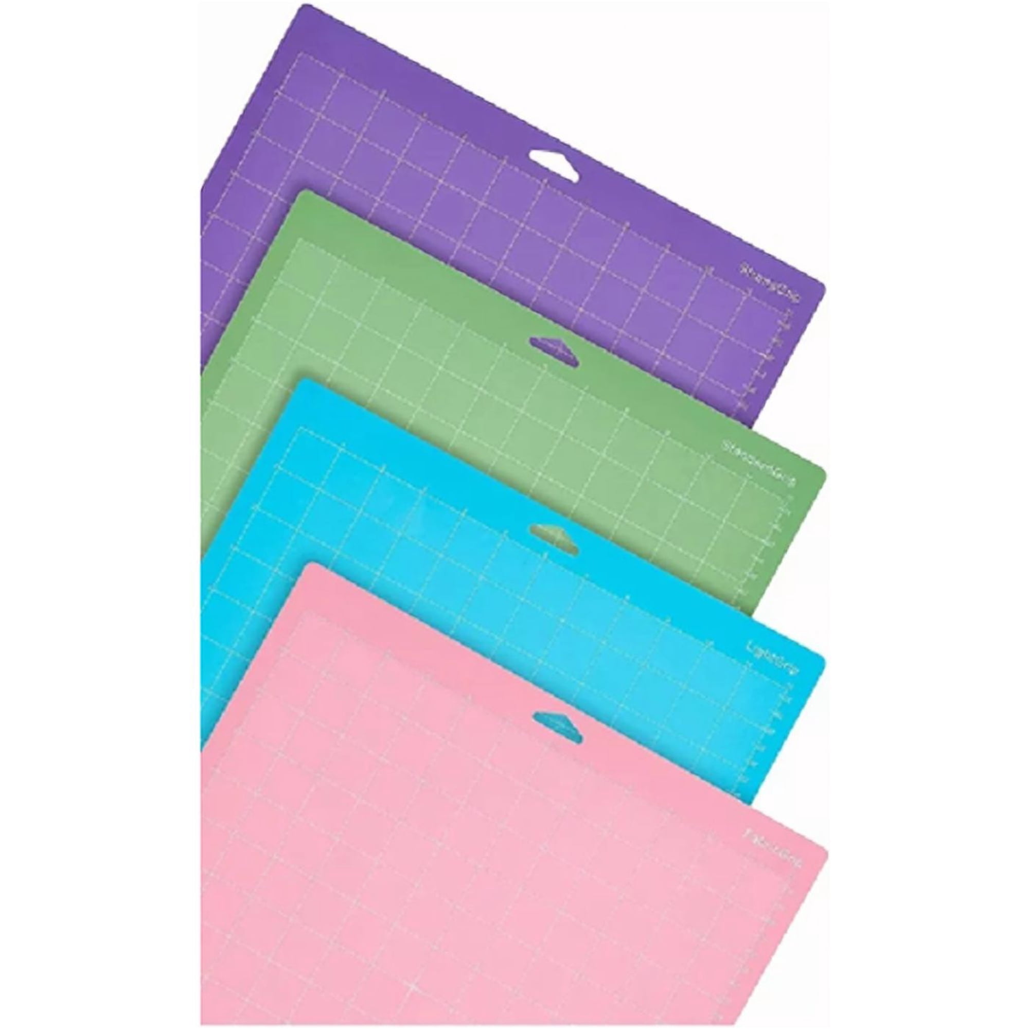 Genérico - 6 Pzas Base De Corte Tapete Cricut Silhouette Cameo 30x30cm Multicolor