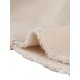 thumbnail image 5 of INSPIRE CHIC Chaqueta de Mezclilla Recortada Lavada de Primavera Verano con Botones Desgastados para Mujer Regreso a Clases Beige M, 5 of 6