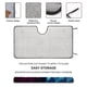thumbnail image 2 of Lobo Galáctico Parasol para Parabrisas Delantero Protector Plegable, Visera Solar para Auto Bloquea Rayos UV Mantiene tu Vehículo Fresco 130cm*70cm, 2 of 6