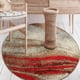 thumbnail image 2 of Alfombra Redonda Amigo Beige 160 X 160 Cm, 2 of 3