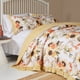 thumbnail image 3 of Juego de colcha Greenland Home Somerset con volantes a cuadros vichy dorados, talla Twin/XL, 3 of 7