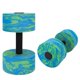 thumbnail image 1 of Mancuernas Para Aeróbicos Acuáticos De Espuma Eva Marmoleada Azul Desmontables, 1 of 9