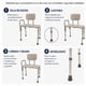 thumbnail image 3 of Silla De Baño Ducha Empotrada Strong, 3 of 7