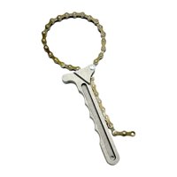 Ioensy - Accesorio De Llave De Cadena Para Filtro De Aceite, De Metal Resistente, Compacto, Resistente Y Ajustable
