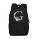 thumbnail image 1 of Personalized Girls School Bags Custom Letter with Name Print Backpack Kindergarten Children Schoolbag Teenage Kids Daypack Gifts, 1 of 3