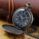 thumbnail image 4 of Reloj Realpoo de 46 mm con cuarzo, bronce tallado y cadena, 4 of 8