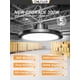 thumbnail image 2 of Luces LED de gran altura ONLYLUX, 300 W, superbrillantes, paquete de 8 unidades, 6000 K, 2 of 7