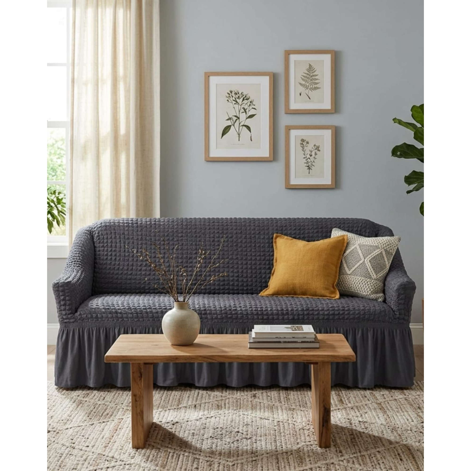 Mylhogar - Funda Turka De Sillon 3 Cuerpos