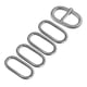 thumbnail image 2 of Anillo de plata del encargado de la venda del reloj del acero inoxidable de 5 pedazos con la hebilla 20m m, 2 of 5