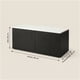 thumbnail image 4 of Rack Tv 80x40x30cm 2 Puerta Melamina Combinable Por Varios Negro, 4 of 8