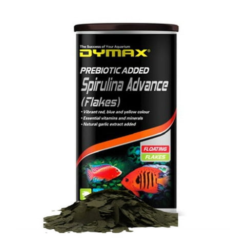 Dymax Spirulina Advance Flakes 20G Espirulina Premium Peces Tropicales Y Marinos
