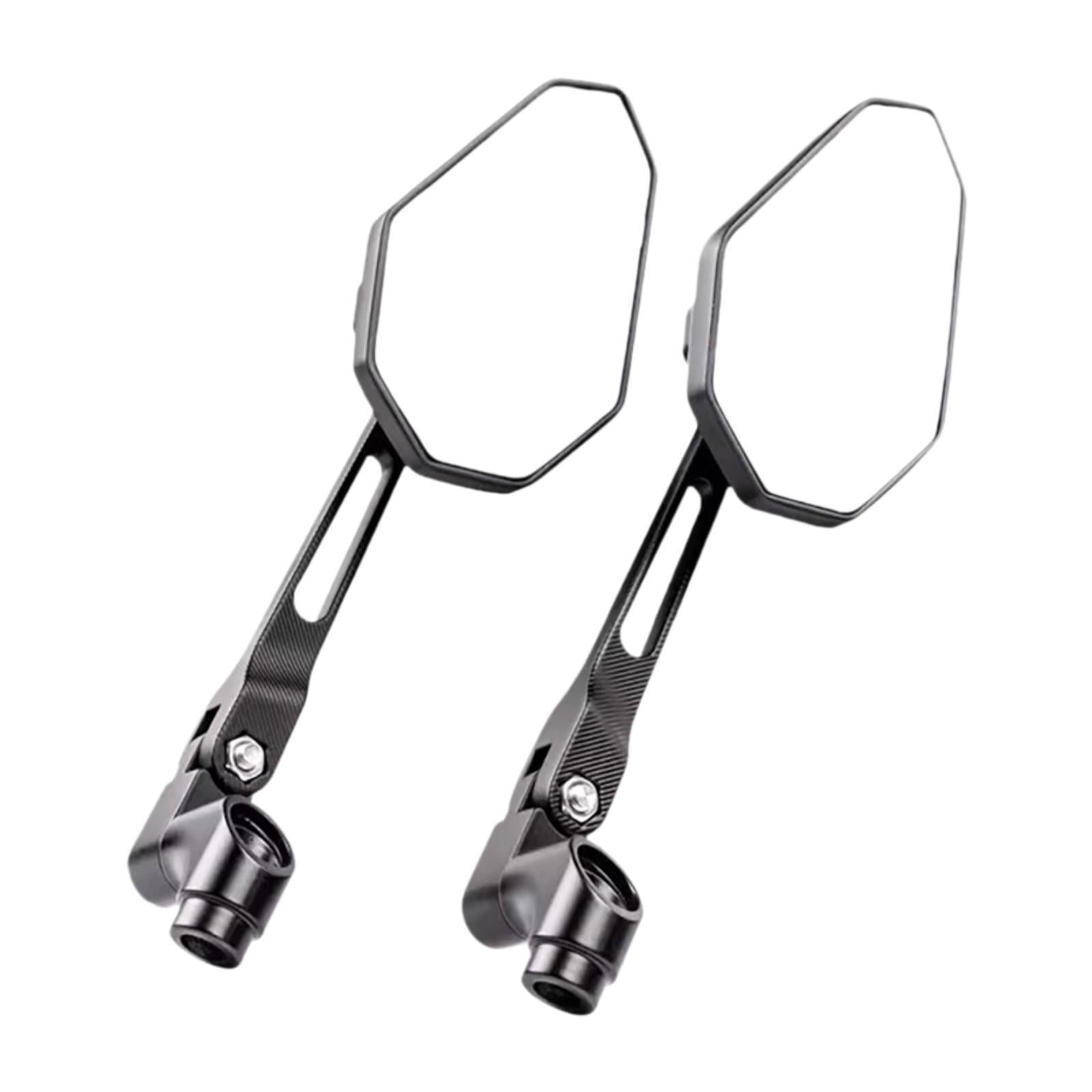 Magideal - Espejos Retrovisores Para Motocicleta Espejos Retrovisores Laterales Para Motocicleta Con Tornillo De 8/10 Mm Espejos Para Motocicleta Tenere 700