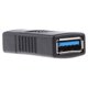 thumbnail image 3 of escriba un conector de cambiador de acoplador del adaptador usb 3.0 hembra a hembra negro, 3 of 5