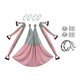 thumbnail image 2 of Gris Antigravedad Del Ejercicio Del Trapecio De La Hamaca De La Yoga De La Antena De Nylon 210T, 2 of 5