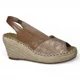 thumbnail image 1 of Sandalia Mujer Plataforma Yute Beige Dianela Begoña, 1 of 3