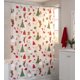 thumbnail image 1 of Cortina De Baño Navideña 180x180 Cm Íconos Navideños, 1 of 4