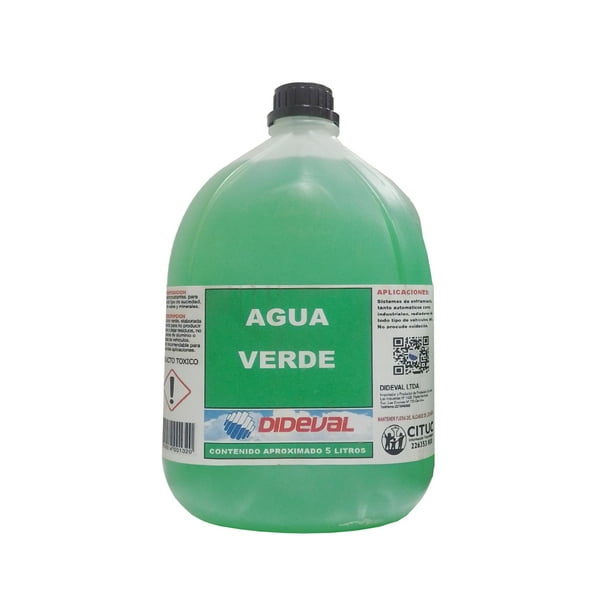 Agua Verde 5lts - Dideval