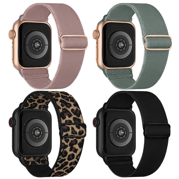 Pulseras De Reloj De Nailon Elástico Con Lazo Único Para Apple Watch 3