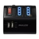 thumbnail image 1 of Zapatilla Alargador Extension De Escritorio USB C Negro, 1 of 5