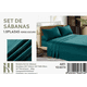 thumbnail image 1 of Set De Sabanas Plaza Y Media Verde 200 Hilos + 1 Funda De Almohada, 1 of 2