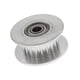 thumbnail image 1 of Rueda De Engranaje De La Correa De La Polea De Acero Inoxidable 2GT S2M Polea 3mm Bore For6mm Ancho Cinturón, 1 of 5