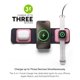 thumbnail image 2 of Cargador mophie de viaje 3 en 1 con MagSafe para iPhone y reloj, 2 of 9