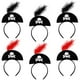 thumbnail image 1 of Sombrero de pirata con diadema con forma de calavera Hanaive, minisombrero con forma de calavera, 6 unidades, 1 of 3